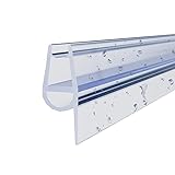 STEINHIRSCH Duschtürdichtung 2x70 cm Für 7mm 8mm Glasstärke Dichtung für Dusche Universelle Duschtürdichtung Wasserabweisende Ersatzdichtung