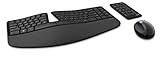 MS Sculpt Ergo Desktop USB Black (EU) US-ENGL. mit E