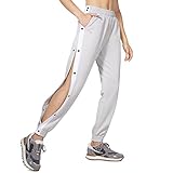 Jogginghose Damen Sporthose Lang Yoga Hose Freizeithose mit Motiv Laufhosen High Waist Trainingshose Sweathose für Frauen mit Kordelzug Haremshose Trainingshose Sweatp