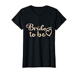 Damen Bride to be Junggesellinnenabschied Braut Gruppenshirt T-S