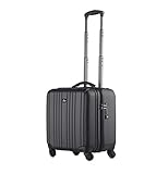 Lightpak 949763 - Trolley-Koffer ABS 4 Räder 2 en 1, schw