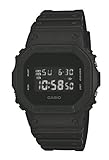 CASIO Herren Digital Quarz Uhr mit Resin Armband DW-5600BB-1ER