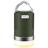 EMNT Camping Lampe LED 15000 mAh mit USB Aufladbar Campinglampe IP66 Wasserdicht Camping Licht mit Taschenlampe Funktion für Wandern, Notfall, Camping L