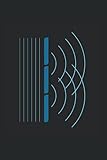 Notizbuch: Physik Interferenz Bildung Wellenstrahlung Notizbuch DIN A5 120 Seiten für Notizen Zeichnungen Formeln | Organizer Schreibheft Planer Tageb