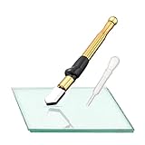 Professionelle Glasschneider, Jestool Hartmetall Wolfram Legierung Ergonomischer Griff Design Gold Öl-Feed Cutter 2-19mm für dickes Glas Mosaik und F