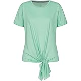 super.natural Knot T-Shirt Damen türkis Größe L 2021