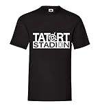 Tatort Stadion Männer T-Shirt Schwarz S - shirt84