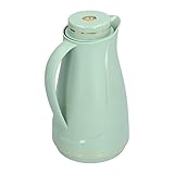 Kaffee-Thermokanne, Kaffeekanne auslaufsicheres Design für Reiseisolierung Kaffee-Milchkrug, Milchflasche, Wein(Thermotopf der Serie Finnland: Fichtengrün)