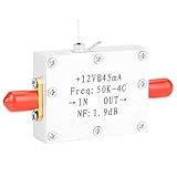 Rauscharmer Verstärker, LNA Rauscharmer 50K-4G High Gain 25DB @ 0.8G High Gain Flachheitsverstärker(CNC-Schale)