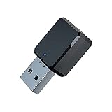 WTING Kabelloser Bluetooth 5.0-kompatibler Empfänger Adapter USB Musik Lautsprecher 3,5 mm AUX Auto Freisprecheinrichtung Anruf Stereo Audio Adapter für Auto AUX Home Stereo Kopfhörer PC TV