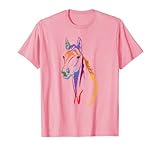 Pferde tshirt reiten tshirt Pferde Shirt Damen für Reiterin T-S