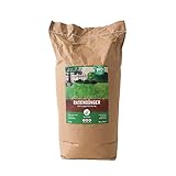Plantura Bio-Rasendünger, organisch, 10,5 kg in Papierverpackung, 3 Monate Langzeitwirkung, zur Frühjahrs- & Sommerdüngung, unbedenklich für H