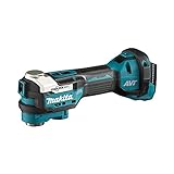 Makita DTM52ZX2 18V Li-Ion LXT Brushless Multitool komplett mit Zubehör - Batterien und Ladeg