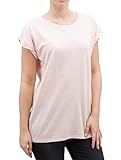 Urban Classics Damen Ladies Extended Shoulder Tee T-Shirt, pink, S