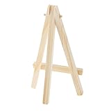 Phenovo Kunst Versorgung Staffelei Mini Holz Tischvitrine Natürliche Handwerk Stehen - 15 * 8
