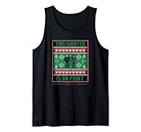 Marvel Hawkeye This Sweater Is On Point Christmas Logo Tank Top