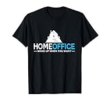 Homeoffice tshirt Büro Arbeit Job Heimarbeit Geschenk Beruf T-S