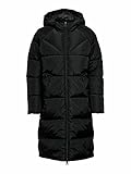 ONLY Womens ONLAMANDA Long Puffer Coat CC OTW Jacke, Black, X-Larg