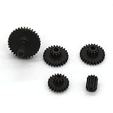 Jewecutger Metall Stahl Mitte Getriebe Set für MaßStab 1/18 FMS Cruiser Land Cruiser RC Auto Upgrade T