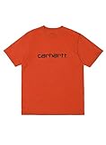 Carhartt Herren T-Shirt, 79217RDH260089, Orange, 79217RDH260089 S