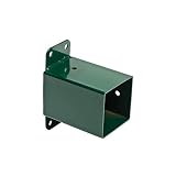 h2i Schaukelverbinder Schaukel-Wandverbinder Vierkant 90/90 mm Grü