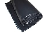 TEICHWERKplan Teichfolie PVC 4 x 5 m schwarz 0,5mm Teich Folie 20 m² Gartenteichfolie Gartenteich Koiteich B