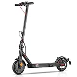 E Scooter mit Straßenzulassung, ABE E Roller für Erwachsene bis 120kg,30 km Reichweite, 20km/h, 350W Motor, 8,5 Zoll Luftreifen,Duales Bremssystem Elektroroller für Erwachsene Mit Doppelfederung