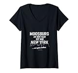 Damen Moosburg ist wie New York ... nur ganz anders Moosburg T-Shirt mit V