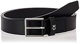 Calvin Klein Herren FORMAL Belt 3.5CM Gürtel, Schwarz (Black 001), 672 (Herstellergröße: 80)