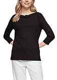 s.Oliver Damen Jerseyshirt mit 3/4-Ärmel black 38