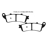 Bremsbelag hinten EBC FA261/2V kompatibel mit Honda GL 1800 C Goldwing/F6C/Valkyrie ABS Bj. 2014-2016