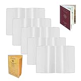 Ausweishüllen Reisepasshülle Impfpass Hülle alter Impfpass 5PCS Transparent klar Einsteckhü