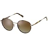 CARFIA Polarisierte Damen Sonnenbrille UV400 Retro Runde Blaulichtfilter Brille für Freizeit Fahren G