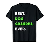 Witziges Bester Hund Opa Kostüm T-S