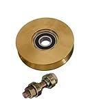 Torrolle Ø40mm Hohlkehle Schiebetor Schiebetür Rolltür Rolltor Laufrolle R