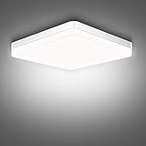 Gxfcyffs LED Deckenleuchte,36W 3000K 3240LM Moderne Quadratische LED Deckenlampe für Wohnzimmer, Schlafzimmer, Küche, Flur, Balkon, Esszimmer [Energieklasse A+]