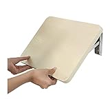 Tische Wandtisch Wand-Klapptisch,Schwimmend Blatt Fallen Lassen Tischbock Esstisch,Stabil Wasserdicht Hängetisch Zum Büro Heim Und Balkon PENGFEI (Color : Natural, Size : 50cmx31cm)