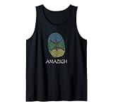 Amazigh Flag DNA-Fingerabdruck-Kunstdesign Tank Top