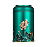 Metalldose aus Weißblech, Teedose für grünen Tee, Aufbewahrungsdose für Lebensmittel, Kaffee, große Süßigkeitengläser mit Deck