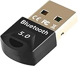 USB Bluetooth 5.0 Adapter, Bluetooth Stick, Bluetooth USB Dongle Stick, USB Nano Bluetooth Adapter Dongle Wireless Transmitter und Empfänger für PC Windows 10/8.1/8/7