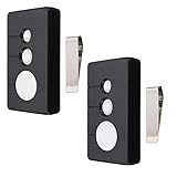 FAVOMOTO 2Pcs Praktische Auto Zubehör Ersatz 3 Taste Garage Tor Öffner Fernbedienung