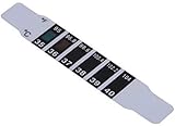 Fieber Kopf Thermometer Fieberpflaster Kinder 10x Stirnthermometer Temperaturtest Test Streifen Baby Stirn Band Reise Unterwegs Hygienisch Temp