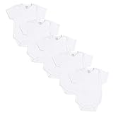 TupTam Baby Jungen Kurzarm Wickelbody Baumwolle 5er Set, Farbe: Farbenmix 5, Größe: 68