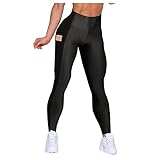 APOKIOG Damen Legging，Leggings mit hoher Taille für Frauen Workout Nahtlose Leggings Yogahose schweißfest Bauchkontrolle Strump