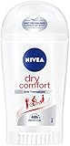 NIVEA Dry Comfort Deo Stift (40 ml), Antitranspirant Stick für jede Alltagssituation, Deodorant mit 48h S