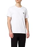 Emporio Armani Underwear Mens Shiny Logoband T-Shirt, Weiß, L