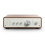 NUMAN Drive Digital Verstärker - Retro Verstärker HiFi, Amplifier mit Top-Ausgangsleistung: 2 x 170 W / 4 x 85 W RMS, 5 x Linein / 1 x Plattenspieler-Anschluss / 1 x CoaxIn / 1 x OpticalIn, W