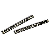 sourcing map Verstellbare abnehmbare Mini-Würfel-Preisschild-Anzeige für Zahlen, Buchstaben, Preisetiketten, Ständer, Block Kit für Ladentheke, Gold auf Schwarz, 3,8 x 6,9 mm, 14 S