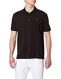 HUGO Herren Donos212 Polohemd, Black1, XL