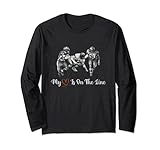 My Heart Is On The Line Offensive Lineman Football Lang